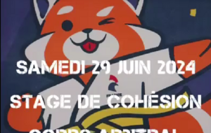 29 juin 2024: Stage d'arbitrage et de commission sportive 