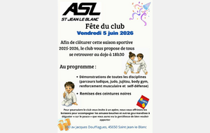 Fête du club 5 juin 2026