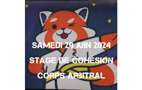 29 juin 2024: Stage d'arbitrage et de commission sportive 