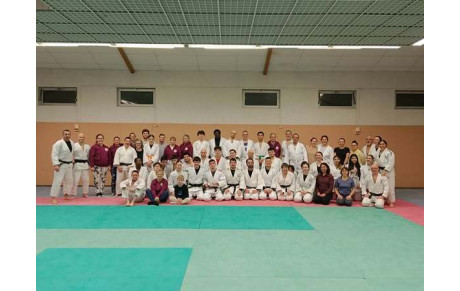 Entraînement jujitsu commun