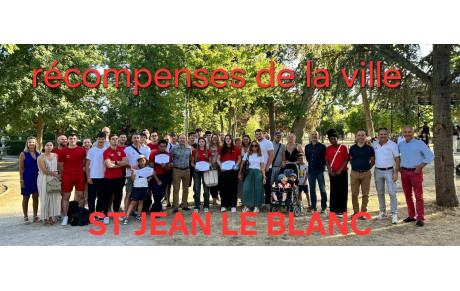 Récompense de la ville de st jean le blanc